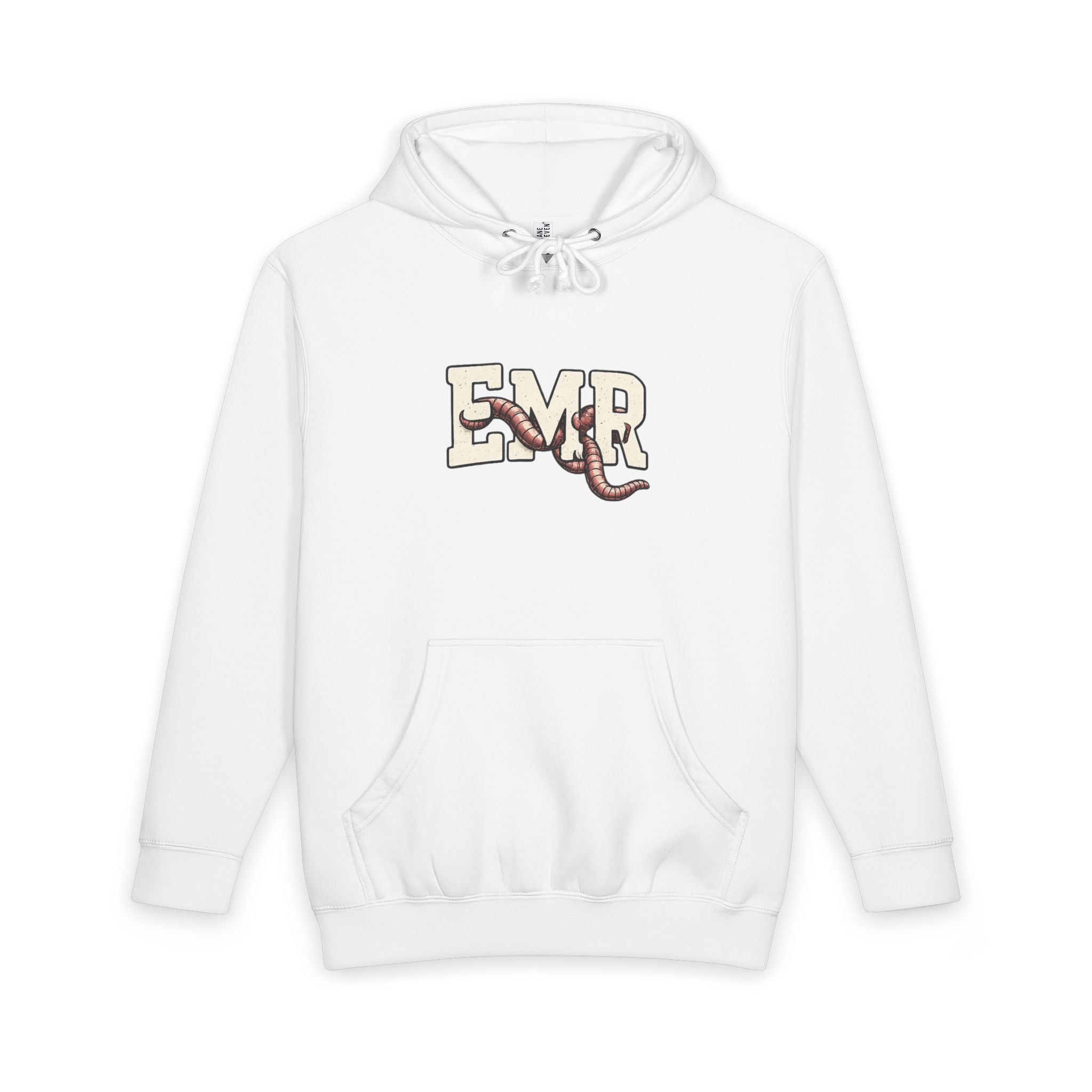 Don’t Worm Out Hoodie — Punny Earthworm Graphic Pullover