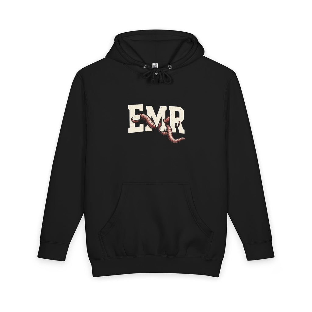 Don’t Worm Out Hoodie — Punny Earthworm Graphic Pullover