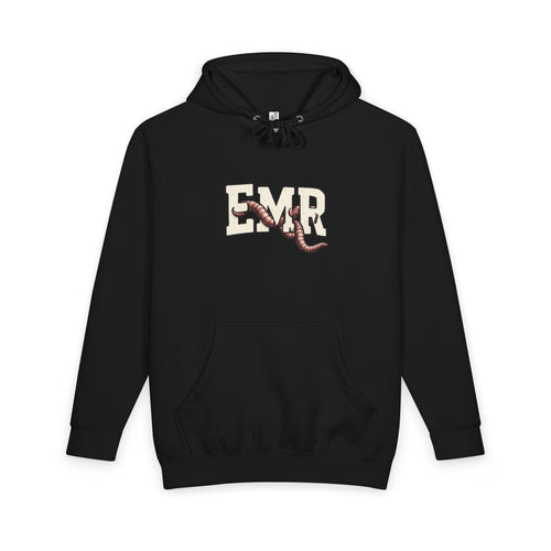 Don’t Worm Out Hoodie — Punny Earthworm Graphic Pullover