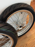 Chrome Surron Ultra Bee Supermoto Wheel Set